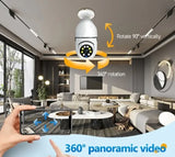 CÁMARA FOCO WIFI 360° HD + DELIVERY GRATIS