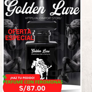 PERFUME GOLDEN LURE® 50ML +DELIVERY GRATIS