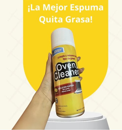 OVEN CLEANER -ESPUMA QUITA GRASA +DELIVERY GRATIS