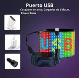 PANTALLA LED FLEXIBLE FLUXILED- MULTICOLOR -BLUETOOTH+DELIVERY GRATIS