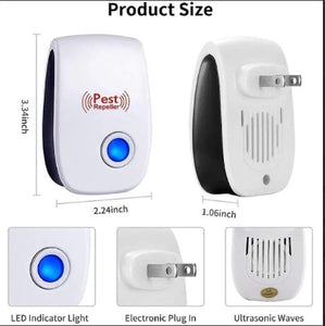 REPELENTE DE INSECTOS ULTRASONICO -CONTRA INSECTOS Y ROEDORES